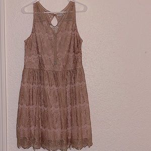 XL Pinky Lace Dress